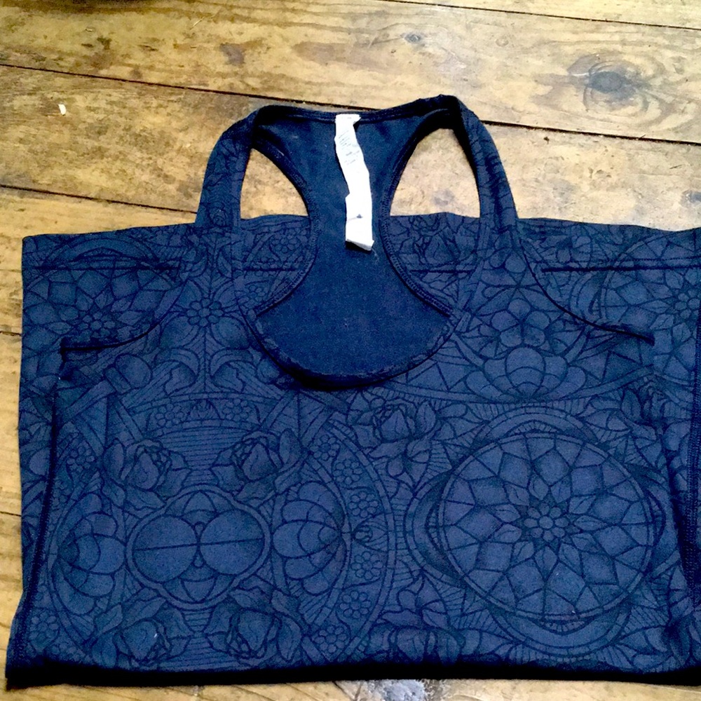 Lululemon Cool Racer In Black Prisma Ink - Picture 2 of 6